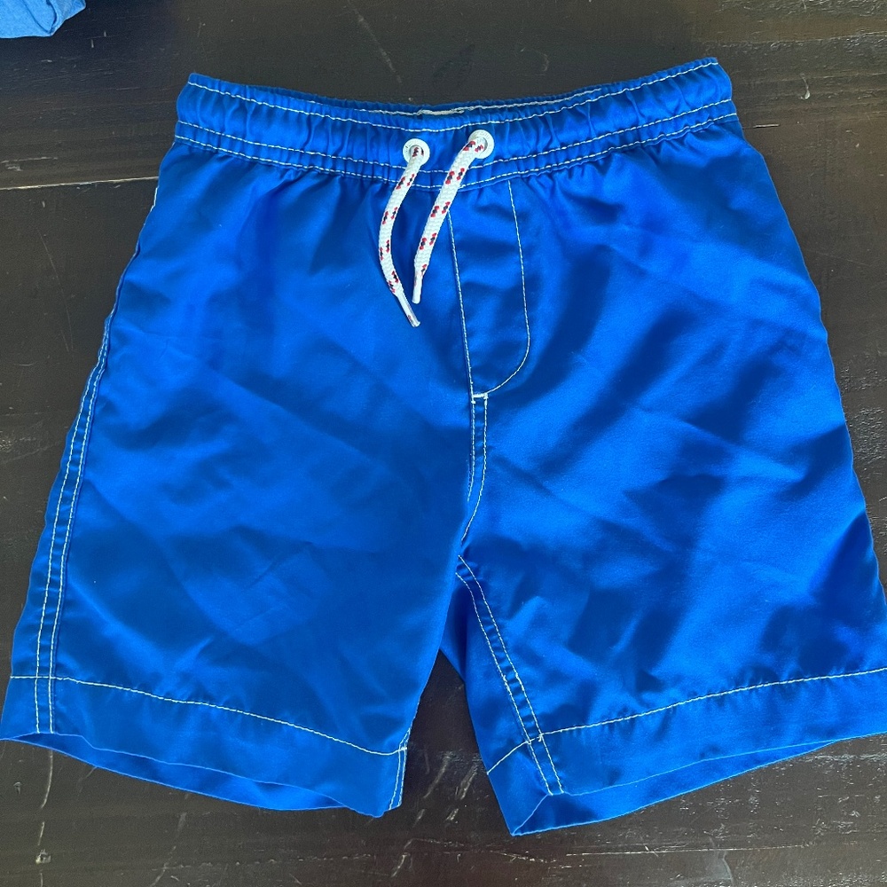 Lands' End Boys Swim Trunks w/ liner